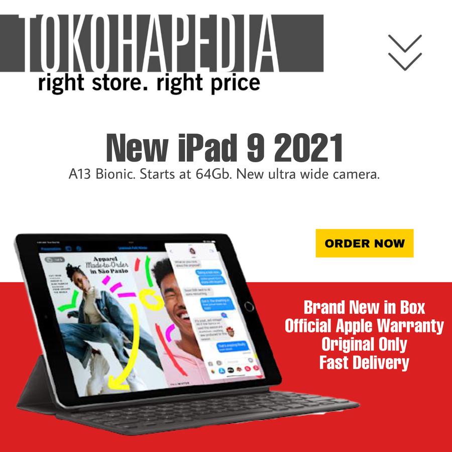 New iPad 9 2021 64GB | 256GB WiFI Only Silver / Gold / Space Gray