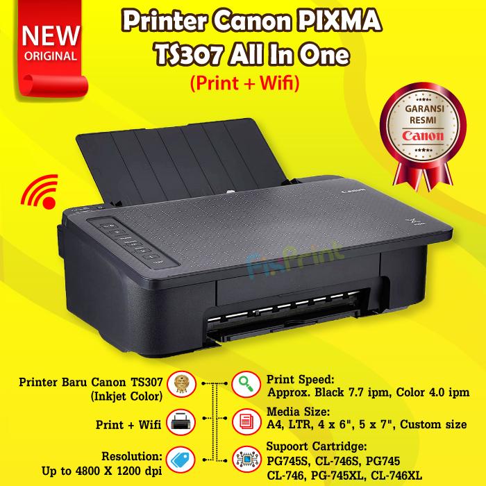 Printer Canon PIXMA TS307: Solusi Praktis untuk Cetak dan Copy