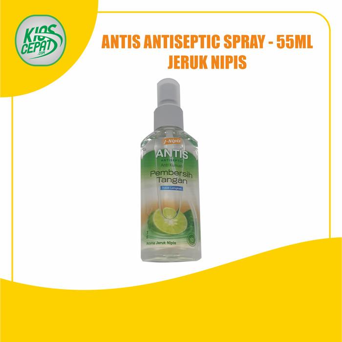 ANTIS Hand Sanitizer Antiseptic SPRAY 55ml - Jeruk Nipis ANTIS Hand Sanitizer Antiseptic SPRAY 55ml - Jeruk Nipis