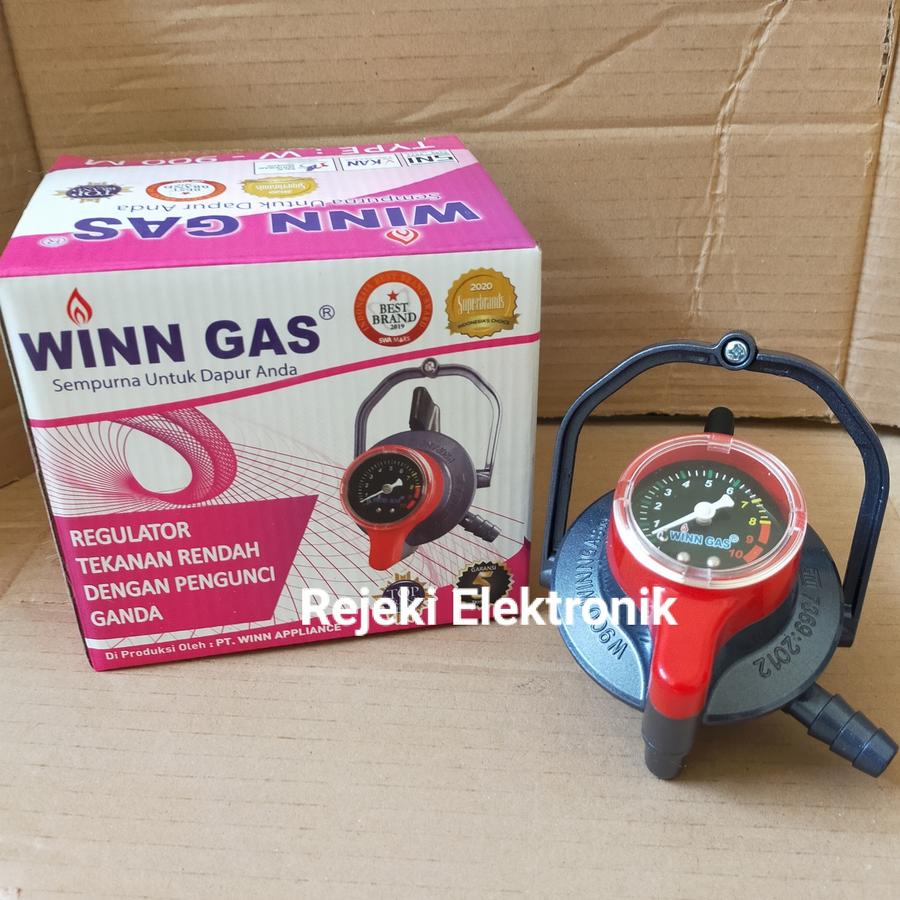 Regulator Elpiji Winn Gas W-900 Meter