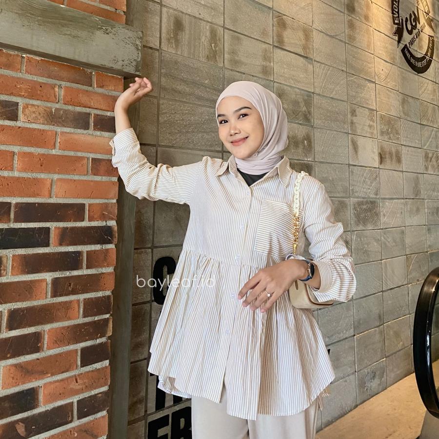 Bayleaf.id Astrid Striped Blouse