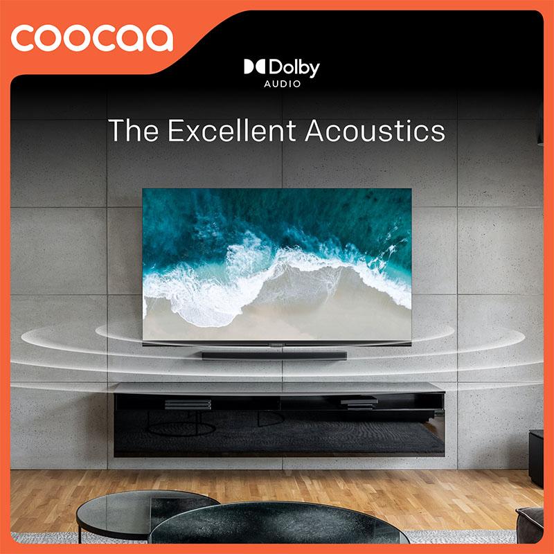 Desain Elegan dan Layar Tanpa Batas: COOCAA 40 Inch Smart TV 4.0 – Hiburan dengan Gaya!