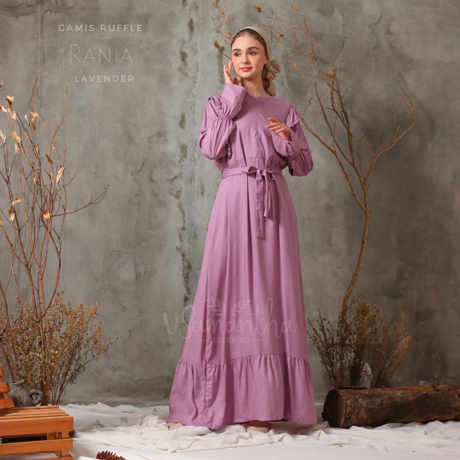 Gamis Homedress Ruffle Motif Rania
