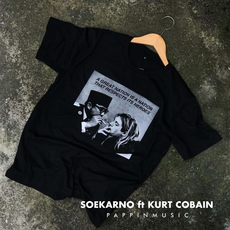 Kaos band,kaos musik SUKARNO -SABLON PLASTISOL
