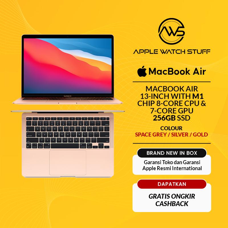 New MacBook Air 2020 13 inch M1 Chip 8 Core CPU/ 7 Core GPU/ 256GB SSD