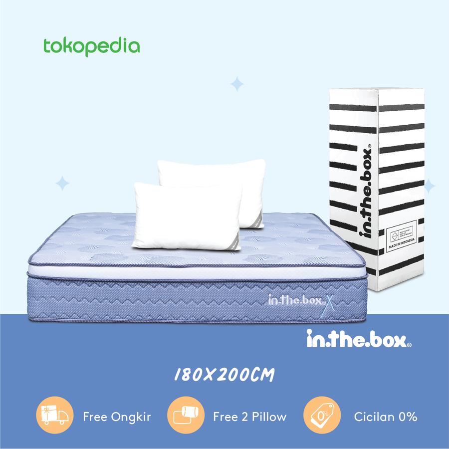 Kasur Springbed INTHEBOX X Ukuran 180x200 (King) - Hanya Kasur