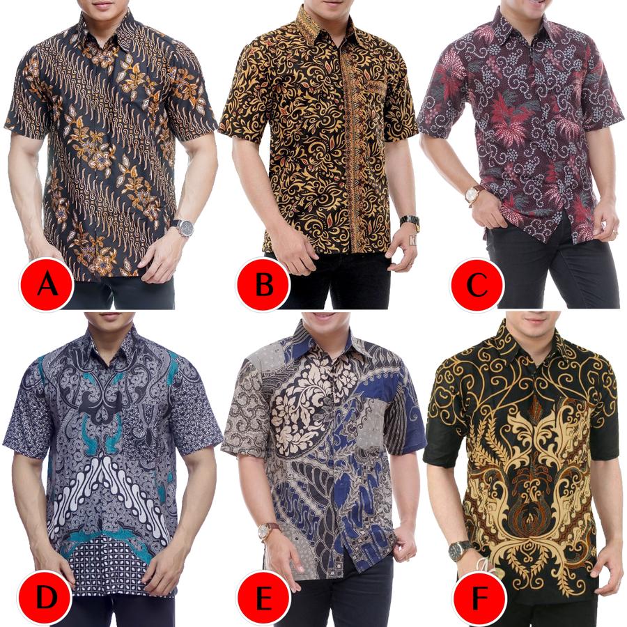 Kemeja Batik Pria Murah Lengan Pendek | Baju Batik Pria | Kemeja Pria