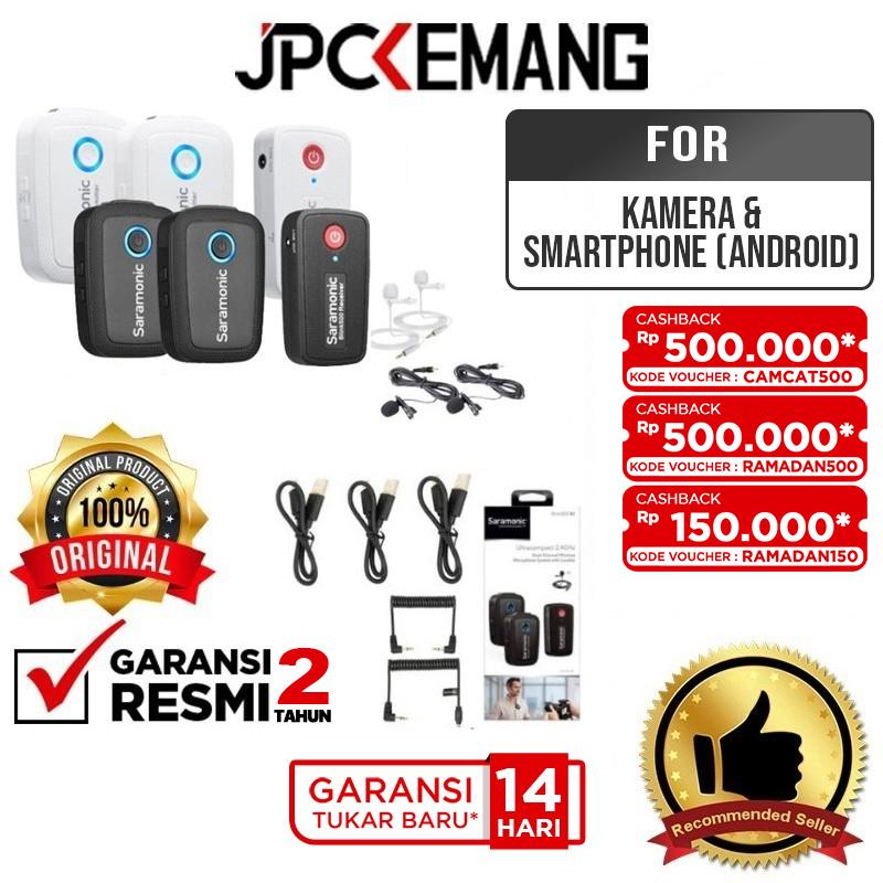 Saramonic Blink 500 B2 TX+TX+RX Wireless Omni Lavarier Mic ORIGINAL