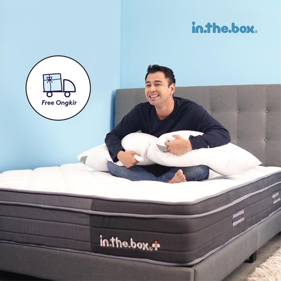 Kasur Spring Bed IN THE BOX PLUS 180x200 (King) - FREE BANTAL