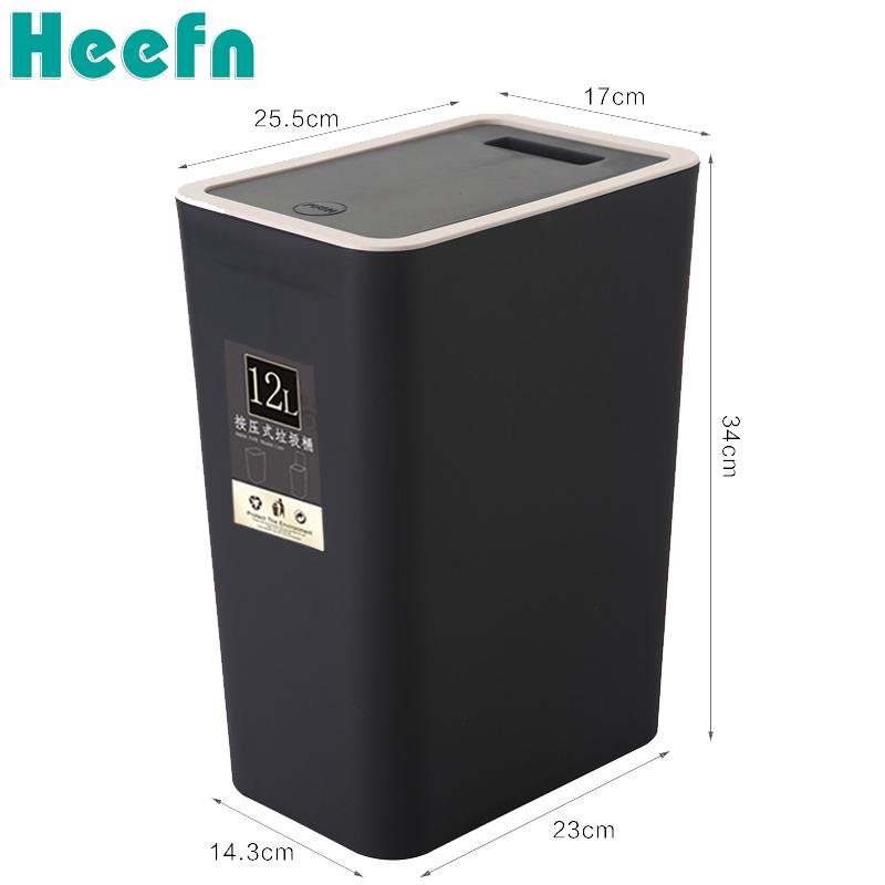 HEEFN Tempat sampah / tong sampah / Tempat sampah tertutup