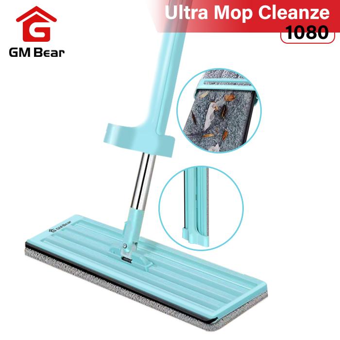 GM Bear Alat Pel Lantai Tarik Hijau 1080-Ultra Mop Cleanze Green