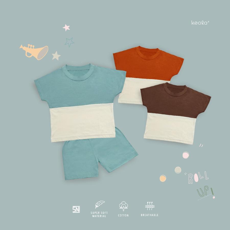 KL-Keola Setelan Le Cirque Usia 1 – 6 Tahun / Setelan Oblong Pendek