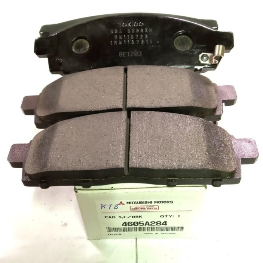 Genuine Front Brake Pads Mitsubishi Pajero Sport 09-19 4D56 4605A284 Thailand OE