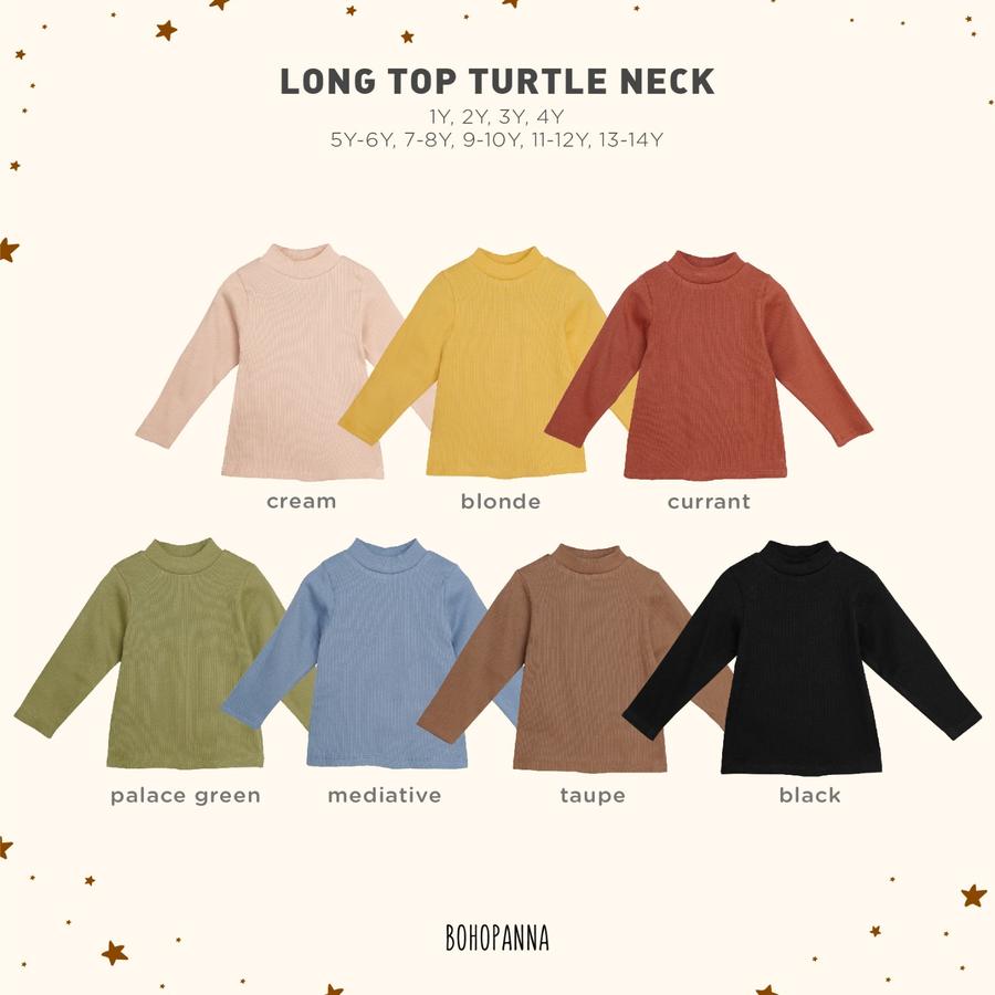 BOHOPANNA - LONG TOP TURTLENECK - Atasan Anak