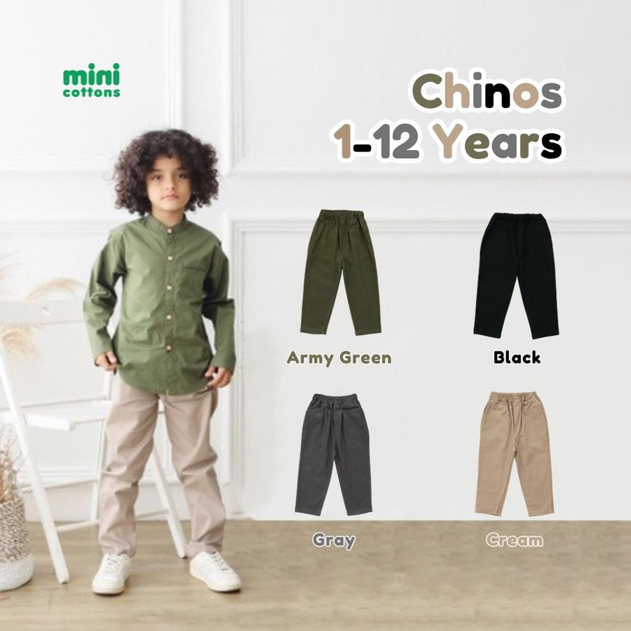 MINI COTTONS Chinos Celana Panjang Anak Laki laki