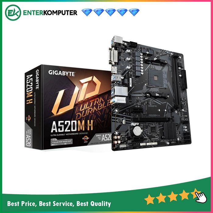 Ultra Durable A520 H Gigabyte A520M H (AM4, A520, DDR4, USB SATA3