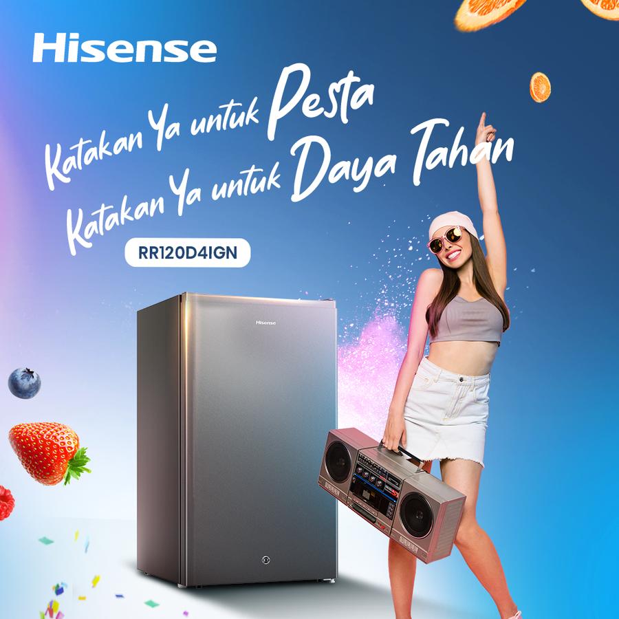 Hisense Kulkas 1 Pintu RR120D4IGN: Maksimalkan Pengalaman Penyimpanan Makanan Anda
