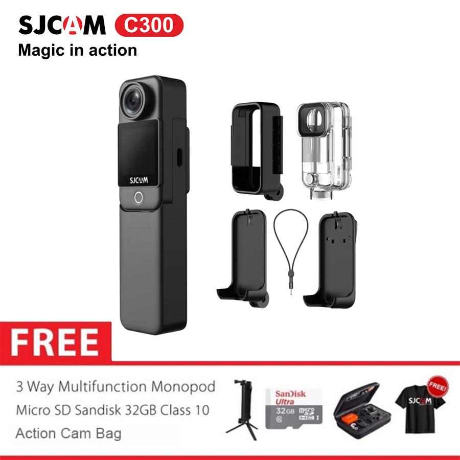 SJCAM C300 2800mAH Action Camera Gyro Image Stabilization Super 32GB