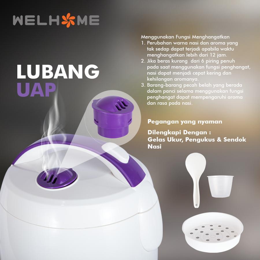 welhome rice cooker magic com