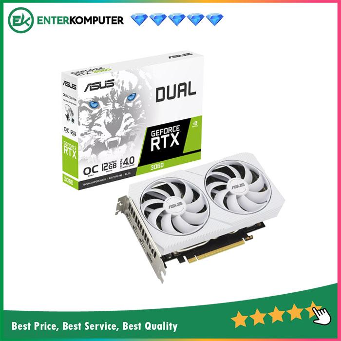 Asus GeForce RTX 3060 12GB GDDR6 Dual OC White Edition