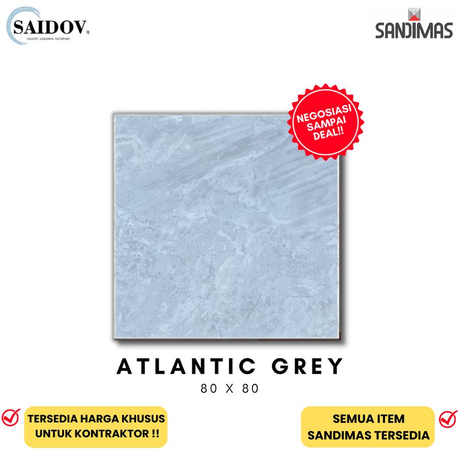 Granit Sandimas Atlantic Grey 80x80