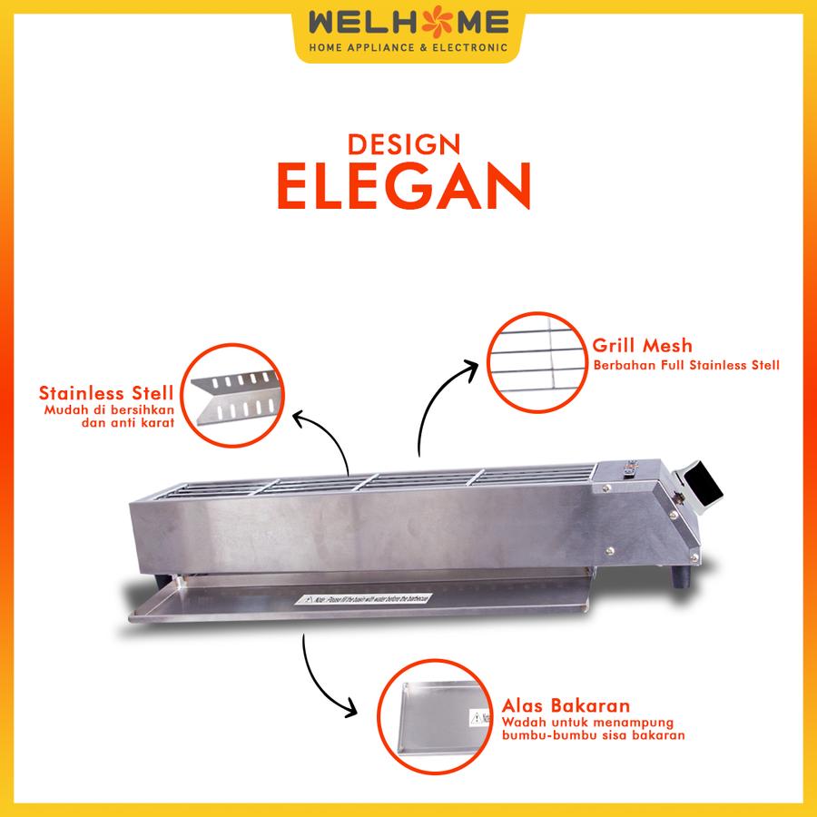 kompor pemanggang Welhome