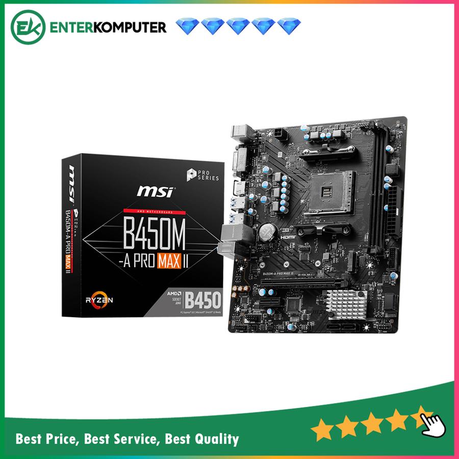 Zen3 B450 Asus B450 A Pro Max MSI B450M-A PRO MAX II (AM4, AMD