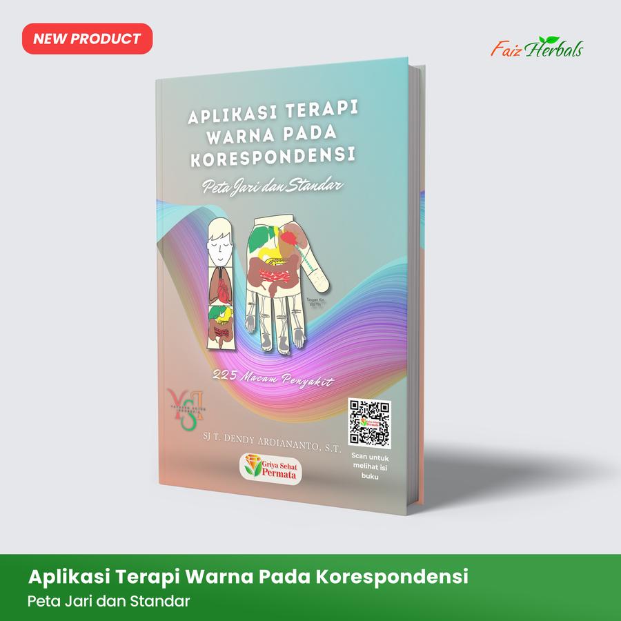 Buku Aplikasi Terapi Warna Pada Korespondensi - Peta Jari dan Standar | (Full Color)