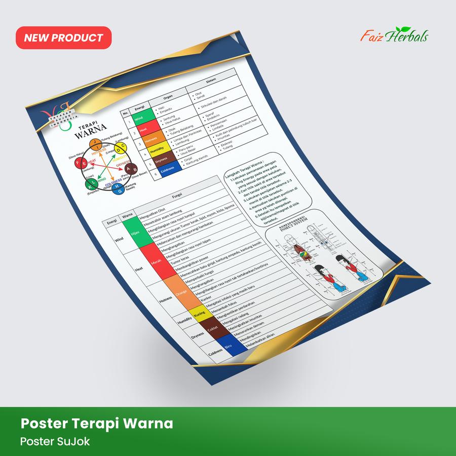 Poster Terapi Warna