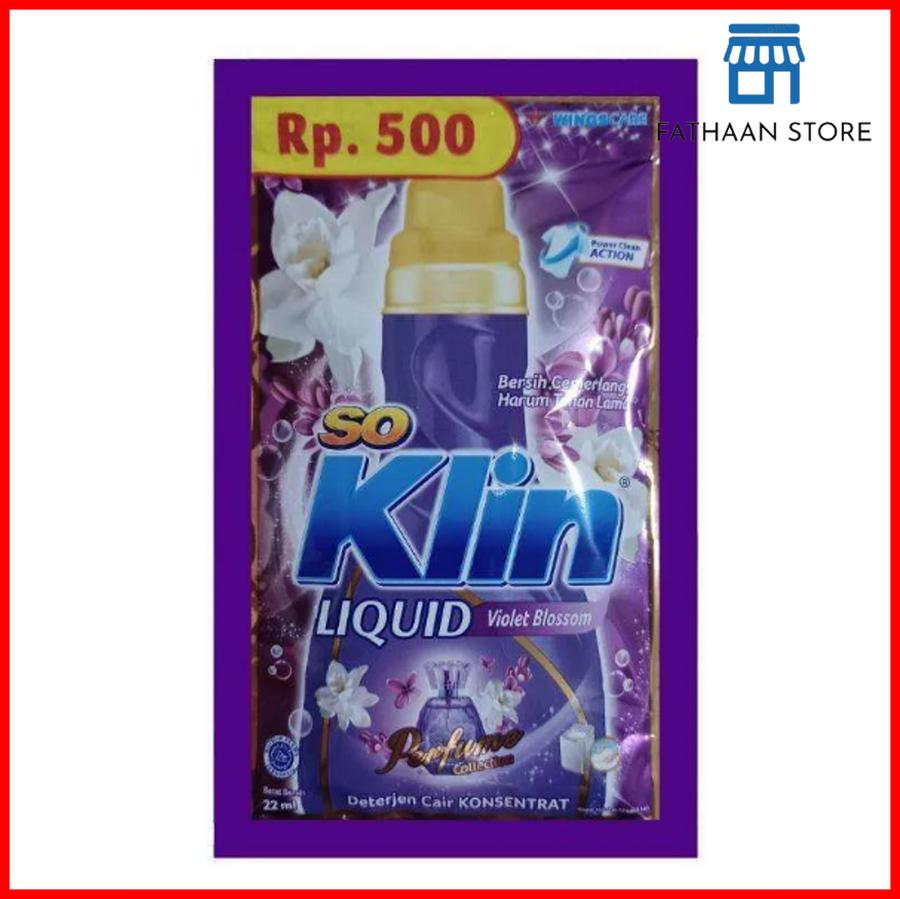 soklin liquid sachet 500