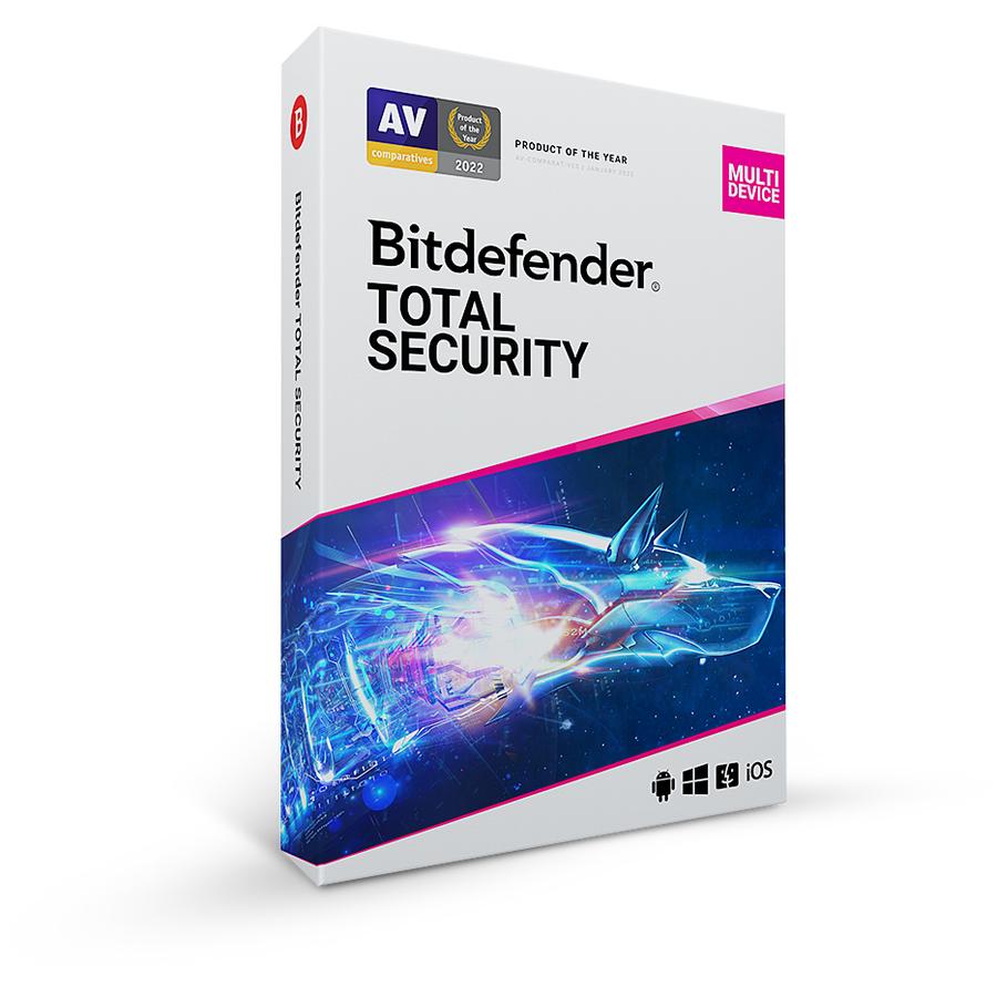 BITDEFENDER TOTAL SECURITY - 5 DEVICES