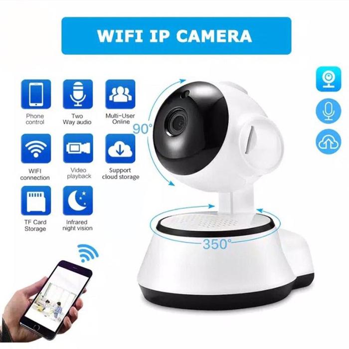IP Camera Wifi CCTV V380 HD720P Q3S: Solusi Pemantauan Canggih untuk Keamanan Anda