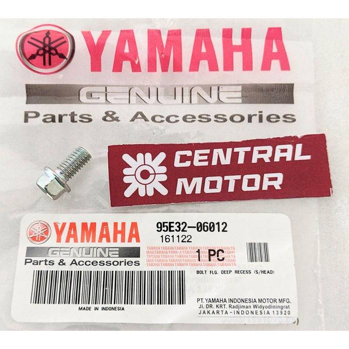 GenuineYamaha XMAX 300 2017-2024 Bracket Bolt Flange Deep Reces