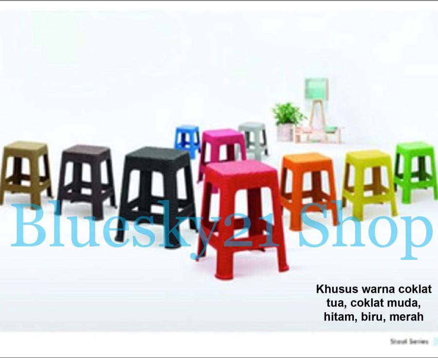 OLYMPLAST KURSI BASO/CAFE/PLASTIK ANYAMAN ROTAN