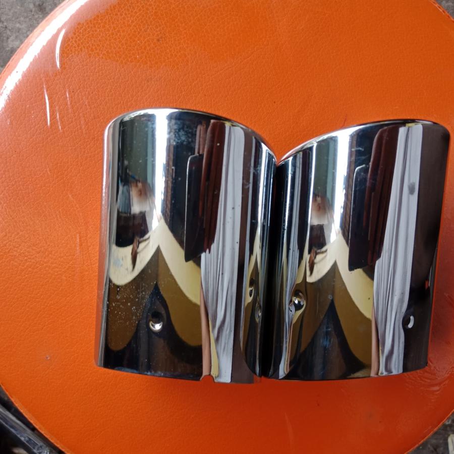 Cover exhaust/knalpot croom Bmw F10 & F10 Lci