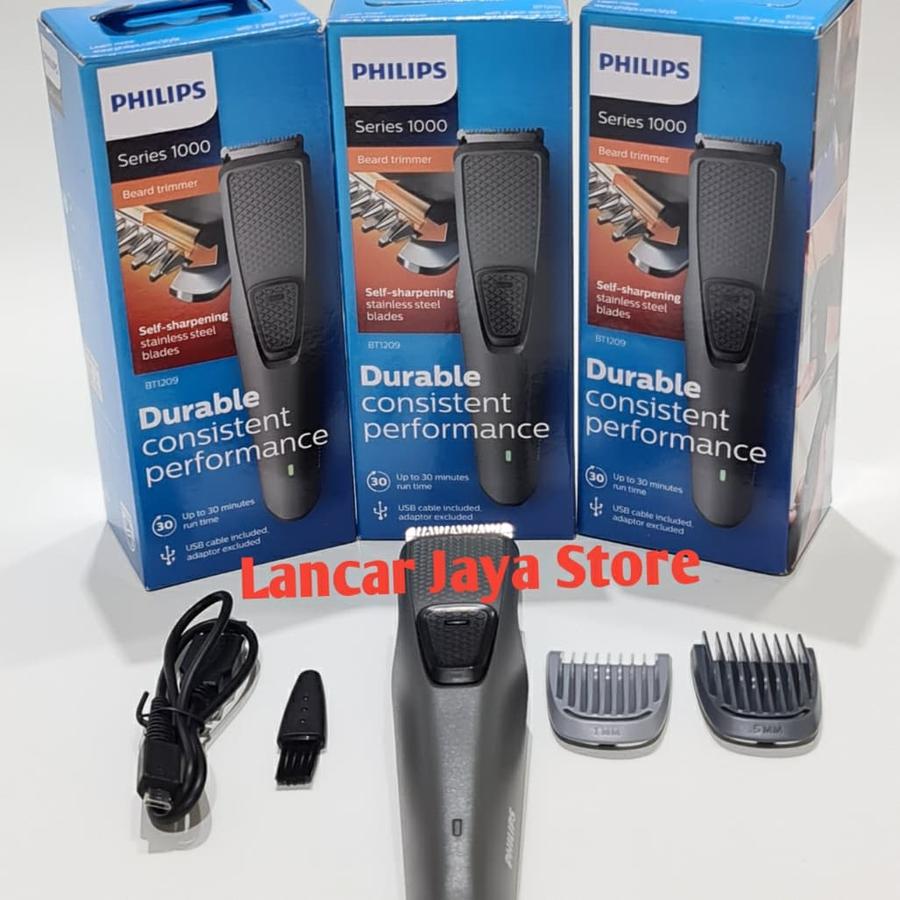 Beard Trimmer/Mesin Cukur Kumis/Mesin Cukur Jenggot Philips BT1209/15