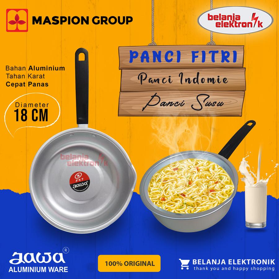 PANCI FITRI MASPION 18 CM ALUMINIUM INDOMIE MIE REBUS SUSU LOGAM JAWA