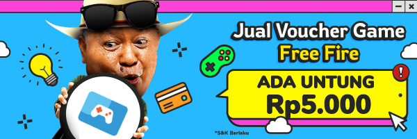 Voucher Game Free Fire: Untung Hingga Rp5.000