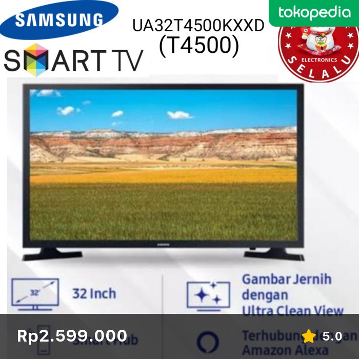 SAMSUNG 32 T4500 Smart LED TV 32 Inch HD 32T4500 - UA32T4500AKXXD 2020 ...
