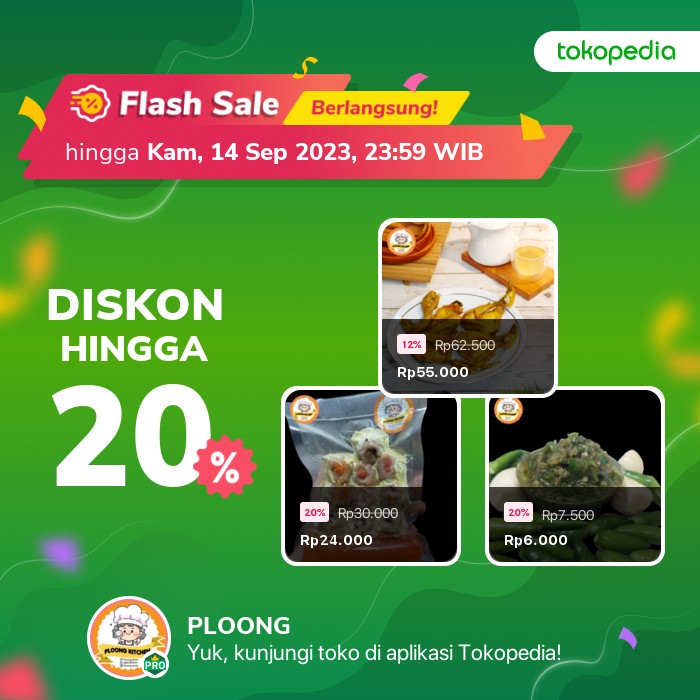 Flash Sale dari PLOONG